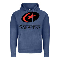 Vintage Denim saracens Vintage Hoodie - linhVisuals