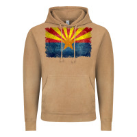 Vintage Camel arizona flag in grungy style raglan baseball tee Vintage Hoodie - linhVisuals