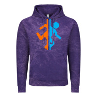 Cloud Purple portal   portal Vintage Hoodie - linhVisuals