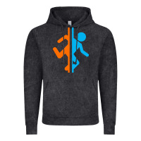 Vintage Black portal   portal Vintage Hoodie - linhVisuals