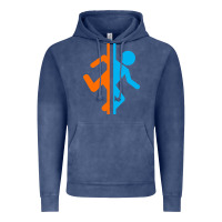 Vintage Denim portal   portal Vintage Hoodie - linhVisuals