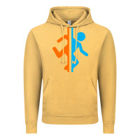 Vintage Mustard portal   portal Vintage Hoodie - linhVisuals