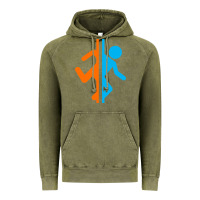 Vintage Olive portal   portal Vintage Hoodie - linhVisuals