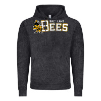 Vintage Black salt lake city bees Vintage Hoodie - linhVisuals