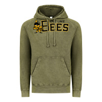 Vintage Olive salt lake city bees Vintage Hoodie - linhVisuals