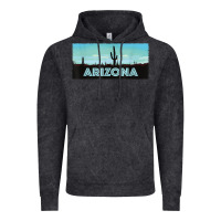 Vintage Black arizona shirt   saguaro cactus desert landscape t shirt Vintage Hoodie - linhVisuals