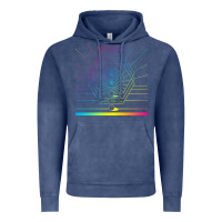 Vintage Denim mṏgwäï müṡïc cṏǹcert Vintage Hoodie - linhVisuals