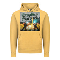Vintage Mustard drop Vintage Hoodie - linhVisuals