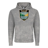 Cloud Rock codorus state park pennsylvania badge vintage Vintage Hoodie - linhVisuals