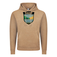 Vintage Coffee codorus state park pennsylvania badge vintage Vintage Hoodie - linhVisuals