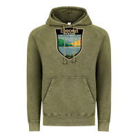 Vintage Olive codorus state park pennsylvania badge vintage Vintage Hoodie - linhVisuals