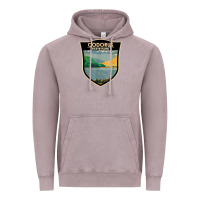 Vintage Zinc codorus state park pennsylvania badge vintage Vintage Hoodie - linhVisuals