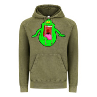 Vintage Olive slimer ghost anime Vintage Hoodie - linhVisuals