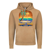 Vintage Camel delray beach florida  vintage distressed souvenir long sleeve t shirt Vintage Hoodie - linhVisuals