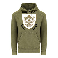 Vintage Olive hull fc Vintage Hoodie - linhVisuals