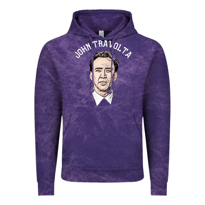 Sports Nicolas Cage As John Travolta Vintage Hoodie by linhVisuals | Teevron