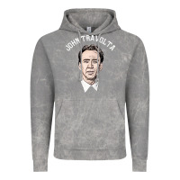 Cloud Rock sports nicolas cage as john travolta Vintage Hoodie - linhVisuals
