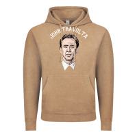 Vintage Coffee sports nicolas cage as john travolta Vintage Hoodie - linhVisuals
