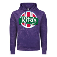 Cloud Purple rita's italian ice cafe Vintage Hoodie - linhVisuals
