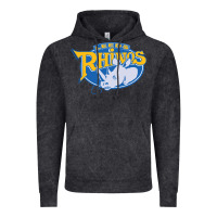 Vintage Black leed rhinos Vintage Hoodie - linhVisuals
