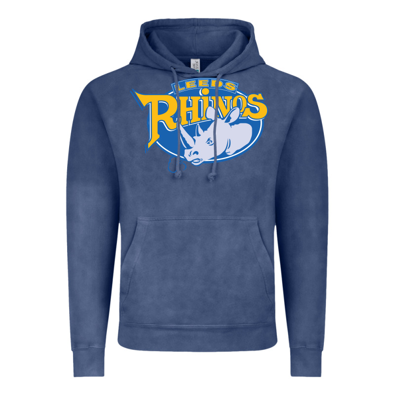 Leed Rhinos Vintage Hoodie by linhVisuals | Teevron