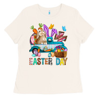 Bone Easter Day With Truck Ladies Tee - BundleAndBundleShop