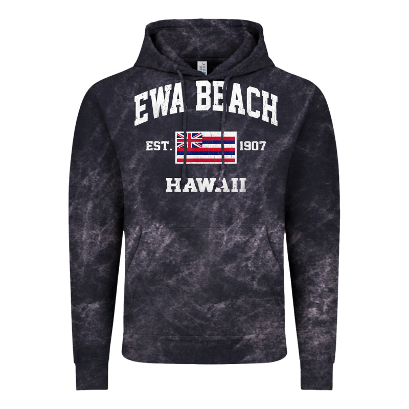 Ewa Beach Hawaii Hi Vintage State Athletic Style T Shirt Vintage Hoodie by linhVisuals | Teevron