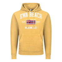 Vintage Mustard ewa beach hawaii hi vintage state athletic style t shirt Vintage Hoodie - linhVisuals