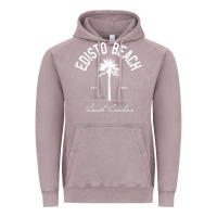Vintage Zinc edisto beach sc palm tree edisto beach gift pullover hoodie Vintage Hoodie - linhVisuals