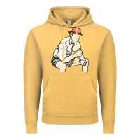 Vintage Mustard russell coight Vintage Hoodie - linhVisuals