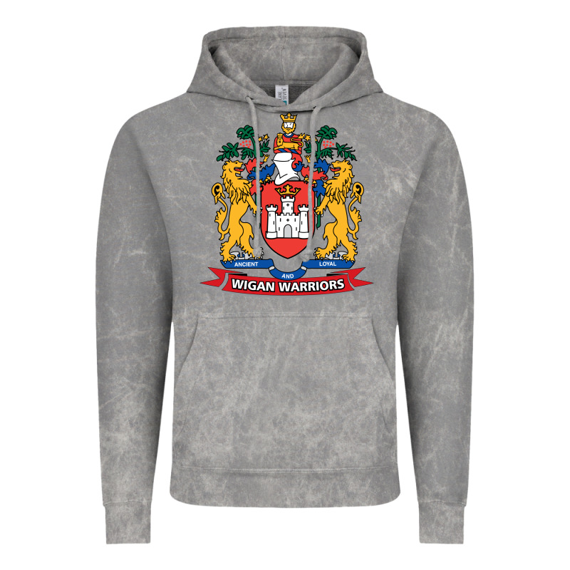 Wigan Warriors Vintage Hoodie by linhVisuals | Teevron