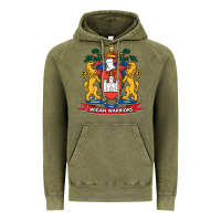 Vintage Olive wigan warriors Vintage Hoodie - linhVisuals
