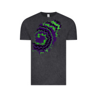 Vintage Black tie dye patch Vintage Tee - RanaPortraitStore