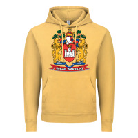 Vintage Mustard wigan warriors Vintage Hoodie - linhVisuals