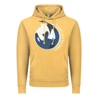 Vintage Mustard thanks but no tanks Vintage Hoodie - linhVisuals