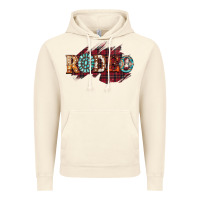 Vintage Artic Rodeo Christmas Vintage Hoodie - CowhideDigitalArt