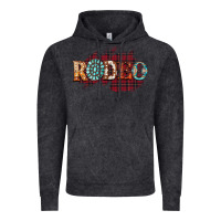 Vintage Black Rodeo Christmas Vintage Hoodie - CowhideDigitalArt