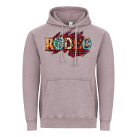 Vintage Zinc Rodeo Christmas Vintage Hoodie - CowhideDigitalArt