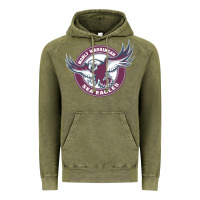 Vintage Olive manly warringah sea eagles Vintage Hoodie - linhVisuals