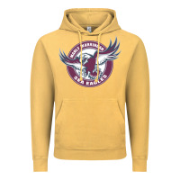 Vintage Mustard manly warringah sea eagles Vintage Hoodie - linhVisuals