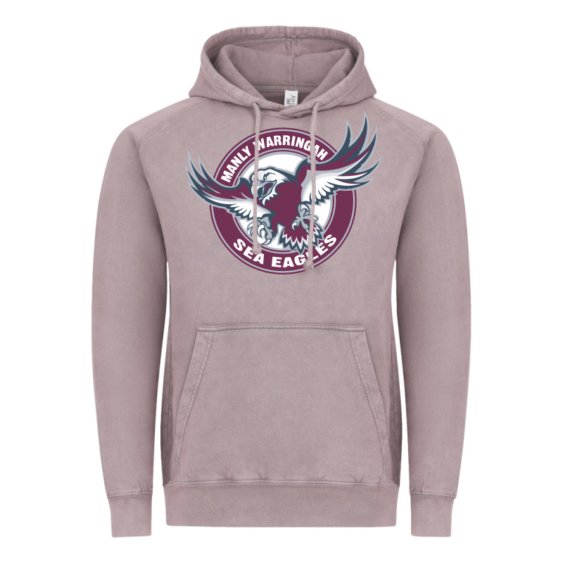 Manly Warringah Sea Eagles Vintage Hoodie by linhVisuals | Teevron