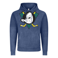 Vintage Denim the mighty ducks classic Vintage Hoodie - linhVisuals