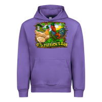 Tulip It's St. Patrick's Day Rooster And Chicken Urban Hoodie - RanaPortraitStore