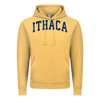 Vintage Mustard ithaca new york ny vintage sports design navy design t shirt Vintage Hoodie - linhVisuals