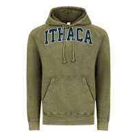 Vintage Olive ithaca new york ny vintage sports design navy design t shirt Vintage Hoodie - linhVisuals