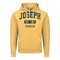 Vintage Mustard joseph oregon or vintage sports established navy design t shirt Vintage Hoodie - linhVisuals