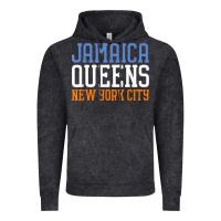 Vintage Black jamaica queens new york ny t shirt Vintage Hoodie - linhVisuals