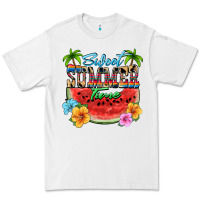 White Sweet summer time Premium Tee - FaDigitalArtStudio