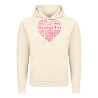Vintage Artic cute love heart kindergarten teacher valentines day womens Vintage Hoodie - linhVisuals