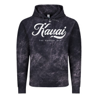 Cloud Black kauai hawaii vintage retro t shirt Vintage Hoodie - linhVisuals
